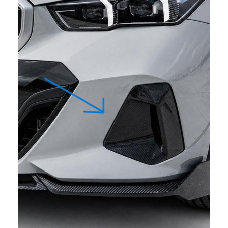 Lufteinlass Vents Abdeckung Gitter Vollcarbon Carbon passend für BMW 5er G60 G61 + I5 M Sportpaket - 4212