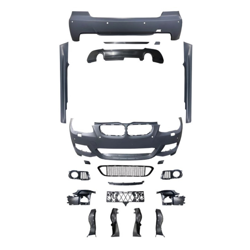 2130 - Bodykit Stoßstange Vorne Hinten Performance passend für BMW 3er E92 LCI