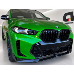 Bodykit Frontlippe Diffusor Sideskirts ABS Glanz passend für BMW X6 G06 LCI Facelift mit MPaket - 4215