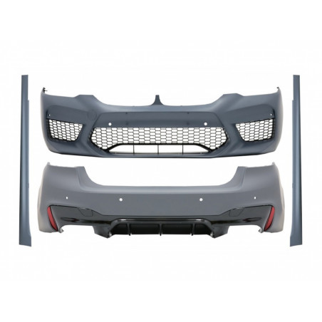 2203 - Bodykit Stoßstange Vorne Hinten passend für BMW 5er G30 VFL nicht M5