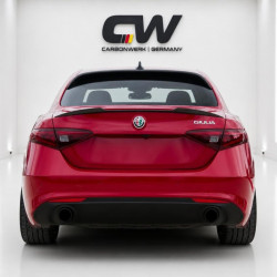 2770 - Heckspoiler Spoiler Lippe ABS Glanz Schwarz passend für Alfa Romeo Giulia 2015+