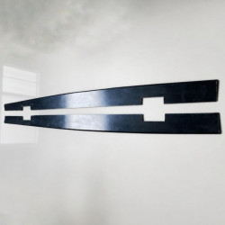 2273 - Sideskirt Seitenschweller Ansatz ABS schwarz glänzend passend für BMW 1er F20 F21