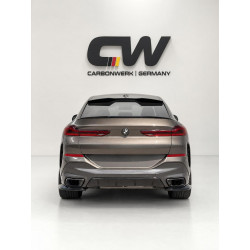 Heckspoiler Spoiler Lippe Ansatz Dach ABS schwarz glänzend für BMW X6 G06 + X6M F96 - 2959