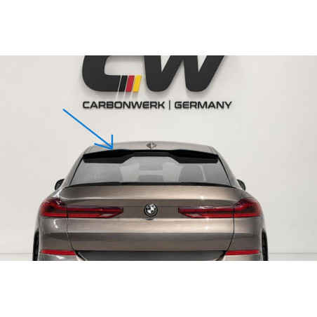 Heckspoiler Spoiler Lippe Ansatz Dach ABS schwarz glänzend für BMW X6 G06 + X6M F96 - 2959