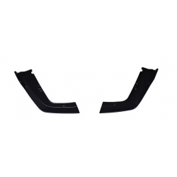 Hecksplitter Heckansatz Flaps Diffusor seitlich ABS schwarz glänzend passend für BMW X6 G06 Vorfacelift mit MPaket - 2961