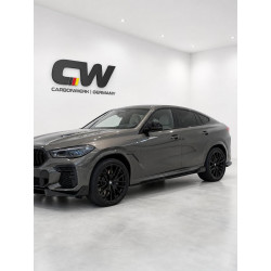 Sideskirts Seitenschweller Ansätze Performance ABS schwarz glänzend passend für BMW X6 G06 mit MPaket - 2962