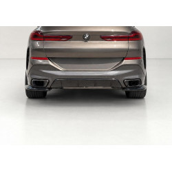Heckdiffusor Diffusor ABS schwarz glänzend passend für BMW X6 G06 Vorfacelift mit MPaket - 2963