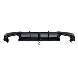 Heckdiffusor Diffusor ABS schwarz glänzend für AUDI A7 C8 4K mit Sline NICHT S7 - 4224