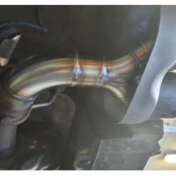 Heckdiffusor Diffusor ABS schwarz glänzend für AUDI Q5 FY mit S-Line Vorfacelift - 4225
