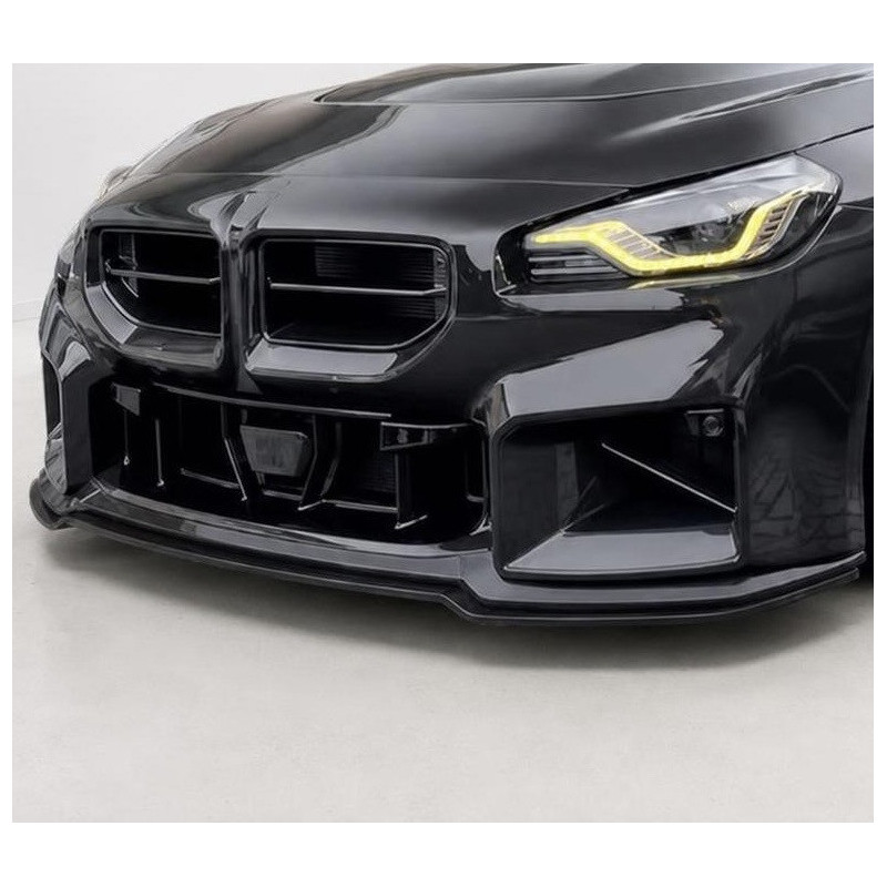 Frontlippe Lippe Spoiler Schwert Performance ABS schwarz glänzend für BMW M2 G87 - 2965