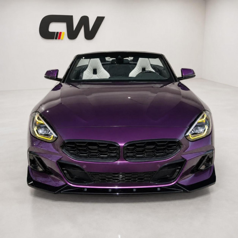 Frontlippe Lippe Schwert Frontspoiler Spoiler ABS Glanz für BMW Z4 mit M-Paket G29 + Facelift 2018+ - 4230