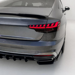 Heckdiffusor Diffusor Heck Ansatz ABS schwarz glänzend passend für AUDI A4 B9 S-Line Facelift 2019+ - 4234