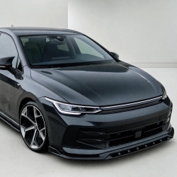 Frontlippe Lippe Schwert Frontspoiler Spoiler ABS Glanz Schwarz passend für Volkswagen Golf Mk8 Facelift 2024+ - 4239