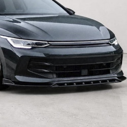 Frontlippe Lippe Schwert Frontspoiler Spoiler ABS Glanz Schwarz passend für Volkswagen Golf Mk8 Facelift 2024+ - 4239
