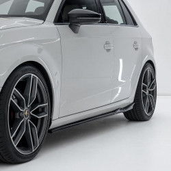 Seitenschwelleransatz Sideskirt Extension ABS passend für AUDI A3 8V Sportback Vorfacelift - 4241