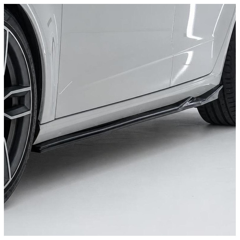 Seitenschwelleransatz Sideskirt Extension ABS passend für AUDI A3 8V Sportback Vorfacelift - 4241
