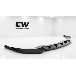 Frontlippe Lippe Schwert Frontspoiler Spoiler ABS Glanz für BMW X6 G06 mit M-Paket Vorfacelift - 4243