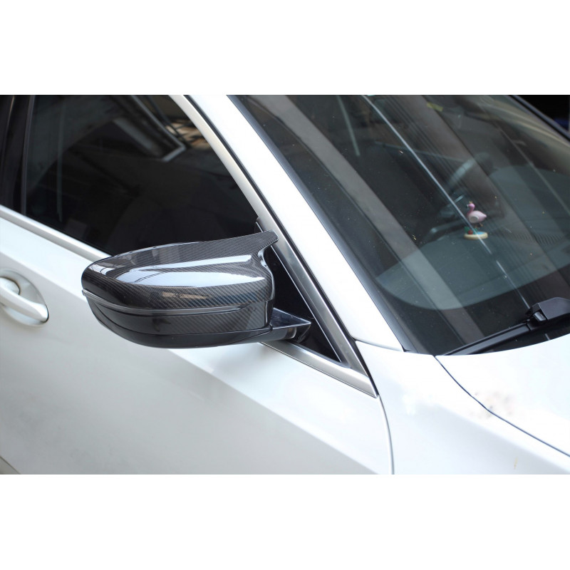 Spiegelkappen Voor BMW 3 5 7 G11 G20 G21 330i 330d 340i G30 G31 530d 530i 520d 525i G32 2019 2020 LHD Carbon Fiber Side Achteruitkijkspiegel Cover Side Wing Mirror Shell (Kleur