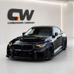 Frontlippe Lippe Schwert Frontspoiler Spoiler ABS Glanz für BMW M2 G87 - 4245