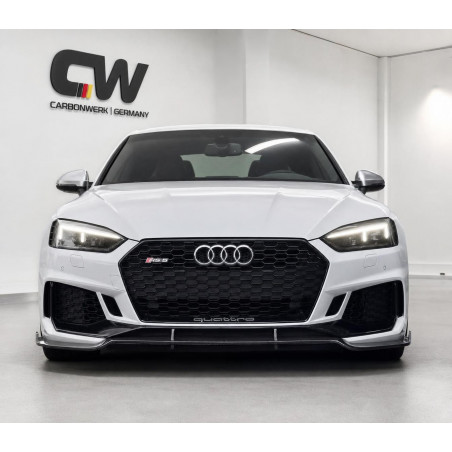 Frontlippe Spoiler Schwert Carbon passend für AUDI RS5 F5 Vorfacelift - 4249