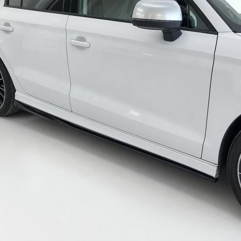 Seitenschwelleransatz Sideskirt Extension ABS passend für AUDI A3 S3 8V Limousine + Facelift - 4254