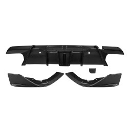 Heckdiffusor Diffusor Heck Ansatz Vollcarbon Carbon passend für BMW X6M F96 + Facelift - 4258