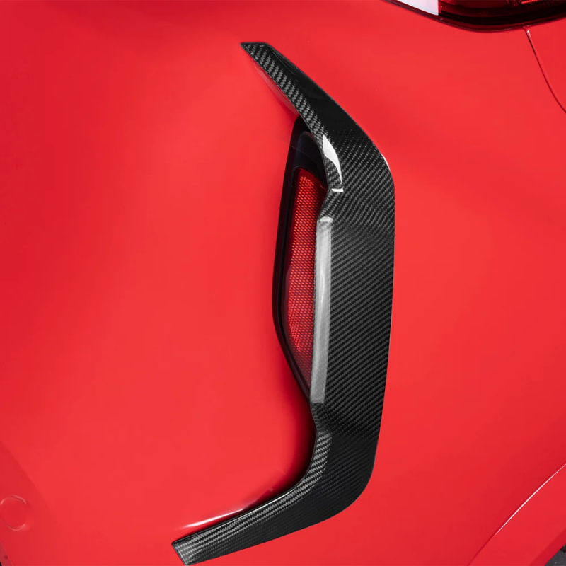Zierblende Splitter Canards hinten Performance Vollcarbon passend für BMW X6M F96 + Facelift - 4259