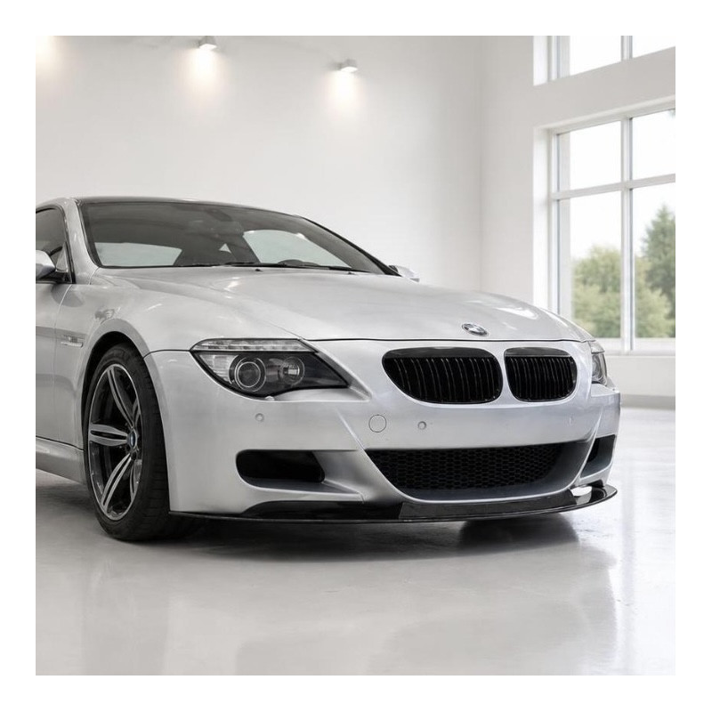Frontlippe Lippe Spoiler Schwert Performance Vollcarbon Carbon für BMW E63 E64 M6 - 4261