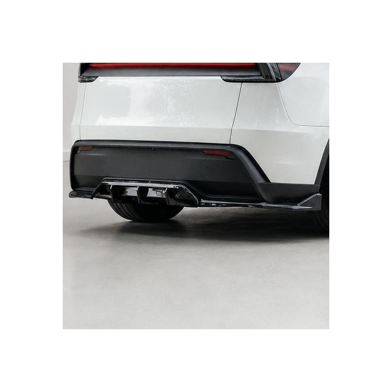 Diffusor Heckdiffusor Heck Ansatz ABS Glanz Schwarz passend für Tesla Model Y Facelift - 4264