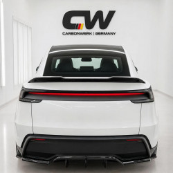 Heckspoiler Lippe Spoiler Flaps Aufsatz ABS Glanz Schwarz passend für Tesla Model Y Facelift - 4265