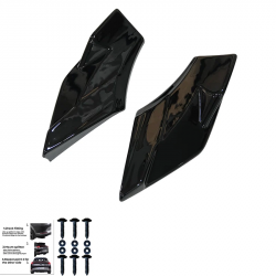 Heckdiffusor Diffusor Heck Ansatz ABS schwarz glänzend passend für AUDI Q3 F3 Sline Sportback - 4268