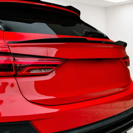 Heckspoiler Lippe Spoiler Flaps Aufsatz ABS Glanz Schwarz passend für AUDI Q3 F3 Sportback + Sline + RSQ3 - 4269