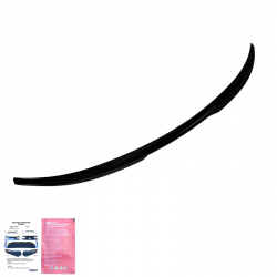 Heckspoiler Lippe Spoiler Flaps Aufsatz ABS Glanz Schwarz passend für AUDI Q3 F3 Sportback + Sline + RSQ3 - 4269