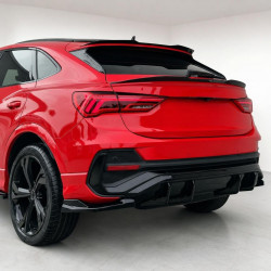 Dachspoiler Heckspoiler Lippe Spoiler Flaps Aufsatz ABS Glanz Schwarz passend für AUDI Q3 F3 Sportback + Sline + RSQ3 - 4270