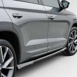 Seitenschwelleransatz Sideskirt Extension ABS passend für SKODA Kodiaq Sportline MK1 Facelift - 4272