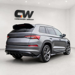 Seitenschwelleransatz Sideskirt Extension ABS passend für SKODA Kodiaq Sportline MK1 Facelift - 4272