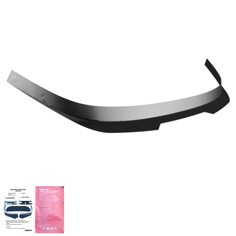 Dachspoiler Heckspoiler Lippe Spoiler Flaps Aufsatz ABS Glanz Schwarz passend für SKODA Kodiaq Sportline MK1 Facelift - 4274