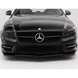 Frontlippe Spoiler Lippe Schwert Frontspoiler ABS Glanz für Mercedes-Benz CLS-Klasse W218 C218 mit AMG Line - 4276