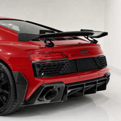 2296 - Heckdiffusor Diffusor Heckansatz Ansatz Vollcarbon passend für AUDI R8 TYP 4S Facelift 2019 bis 2023