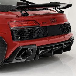 2296 - Heckdiffusor Diffusor Heckansatz Ansatz Vollcarbon passend für AUDI R8 TYP 4S Facelift 2019 bis 2023