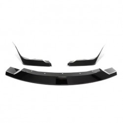 Frontlippe Lippe Schwert Frontspoiler Spoiler ABS Glanz Schwarz passend für Toyota Supra MK5 A90 - 4282