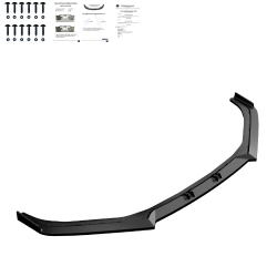 Frontlippe Lippe Schwert Frontspoiler Spoiler ABS Glanz Schwarz passend für Subaru BRZ Mk1 Facelift - mit ABE - 4291