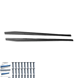 Seitenschwelleransatz Sideskirt Extension ABS schwarz glanz passend für ALFA ROMEO Giulietta - 4294