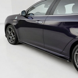 Seitenschwelleransatz Sideskirt Extension ABS schwarz glanz passend für ALFA ROMEO Giulietta - 4294