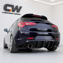 Heckspoiler Lippe Spoiler Flaps Aufsatz ABS Glanz Schwarz passend für ALFA ROMEO Giulietta - 4295
