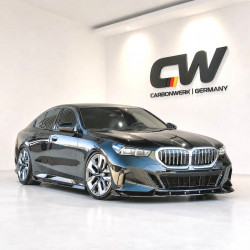 Frontlippe Lippe Schwert Frontspoiler Spoiler ABS Glanz für BMW 5er i5 G60 G61 mit MPaket - 4297