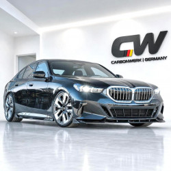 Frontlippe Lippe Schwert Frontspoiler Spoiler ABS Glanz für BMW 5er i5 G60 G61 mit MPaket - 4297