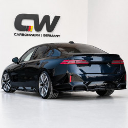 Seitenschwelleransatz Sideskirt Extension ABS schwarz glanz passend für BMW 5er i5 G61 G61 mit MPaket - 4298