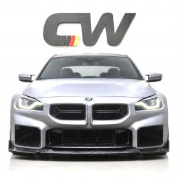 Kühlergrill Nieren Grill Clubsport Schwarz Glanz passend für BMW M2 G87 - 4302