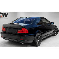 Heckspoiler Lippe Spoiler CSL schwarz glänzend passend für BMW 3er E46 + M3 Coupe - 4303